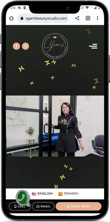 Yami's Elegant Beauty Studio en celular